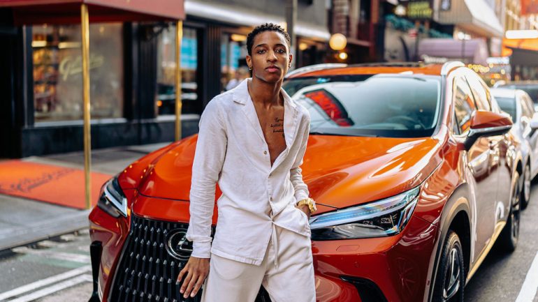MJ The Musical Actor Myles Frost and the Lexus NX: Broadway Lifestyle Tour