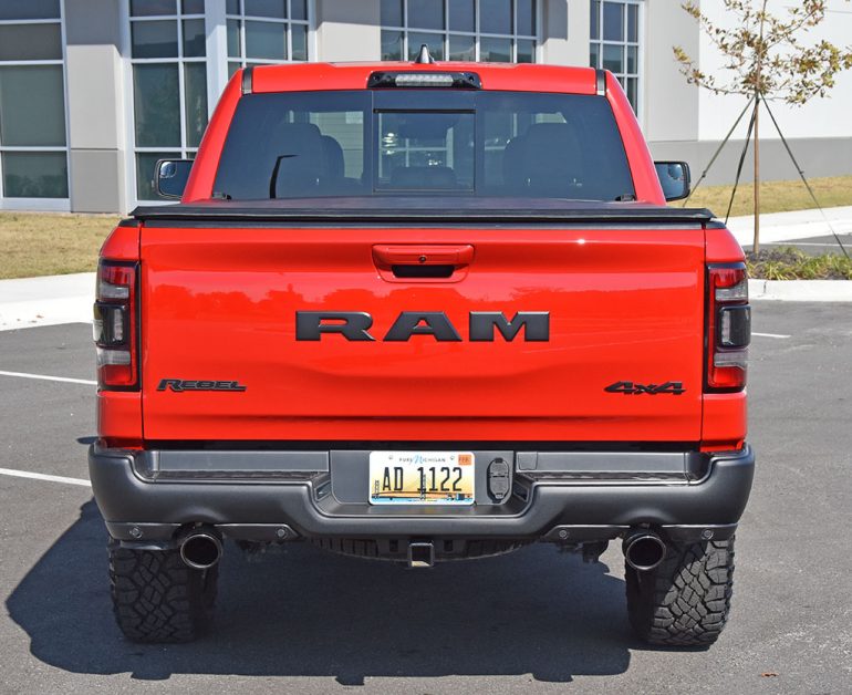 2022 ram 1500 rebel gt rear