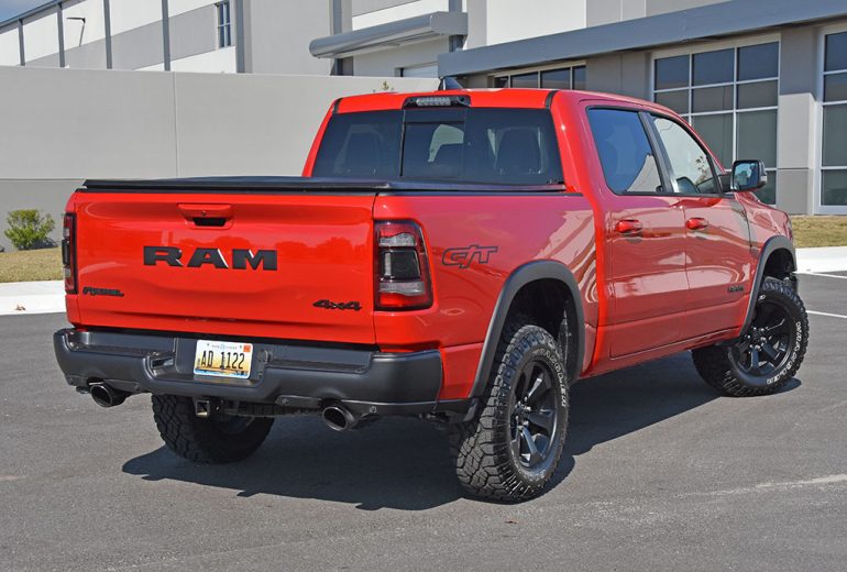 2022 ram 1500 rebel gt rear