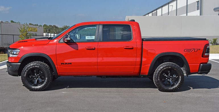 2022 ram 1500 rebel gt side