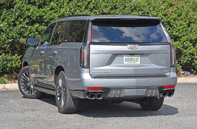 2023 cadillac escalade v rear