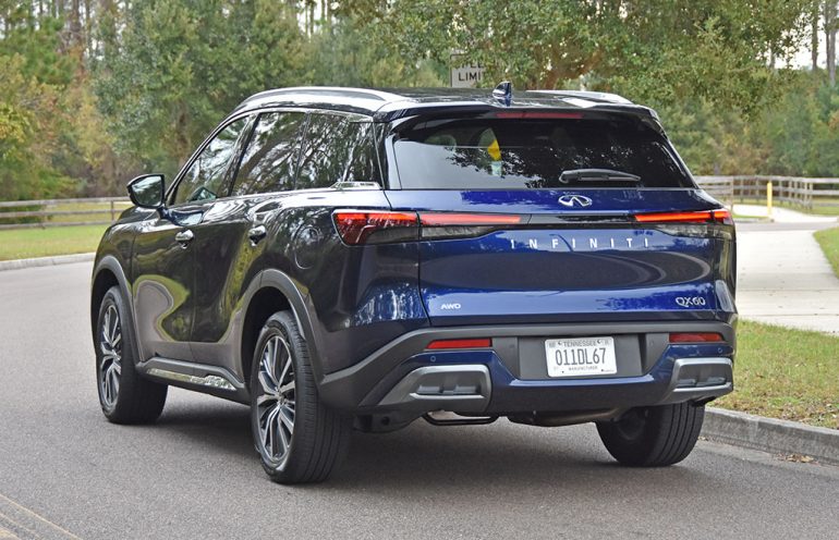 2023 infiniti qx60 sensory awd rear