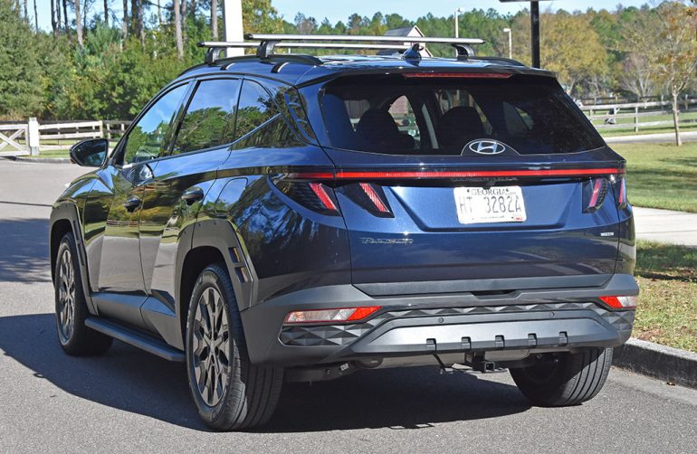 2022 hyundai tucson xrt awd rear