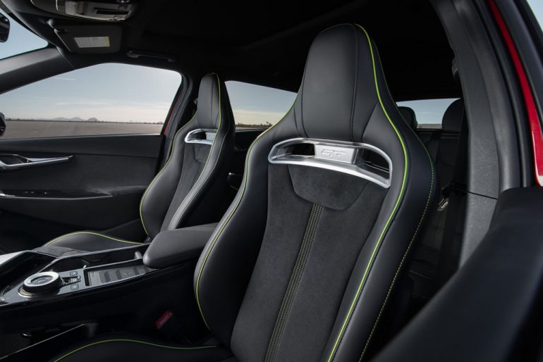 2023 kia ev6 gt front seats