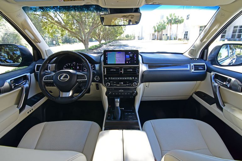 2023 lexus gx 460 luxury dashboard