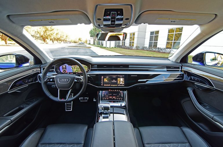 2022 audi s8 dashboard