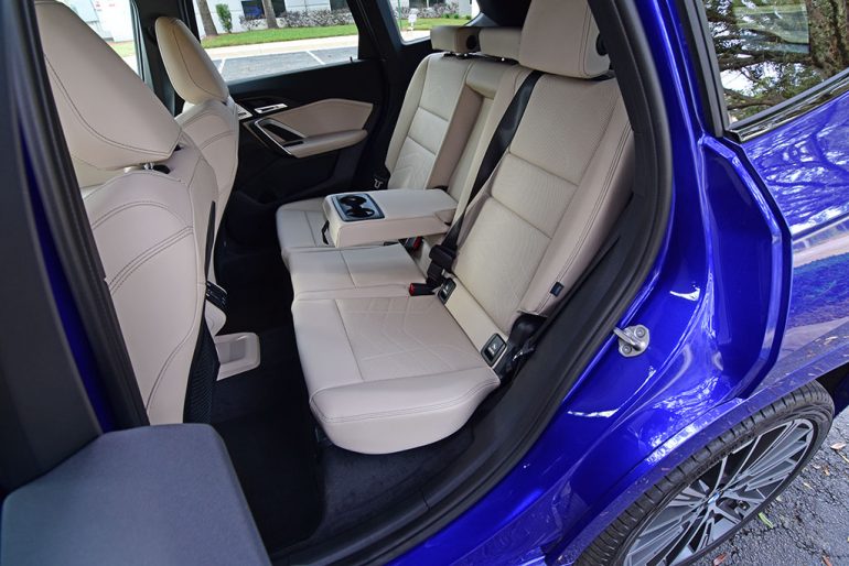 2023 bmw x1 back seats