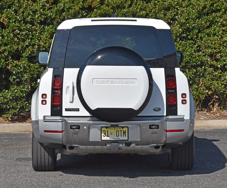 2023 land rover defender 130 rear