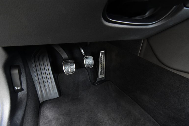 2023 Toyota GR Supra Manual Transmission pedals
