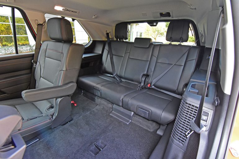 2023 toyota sequoia trd pro third row seats