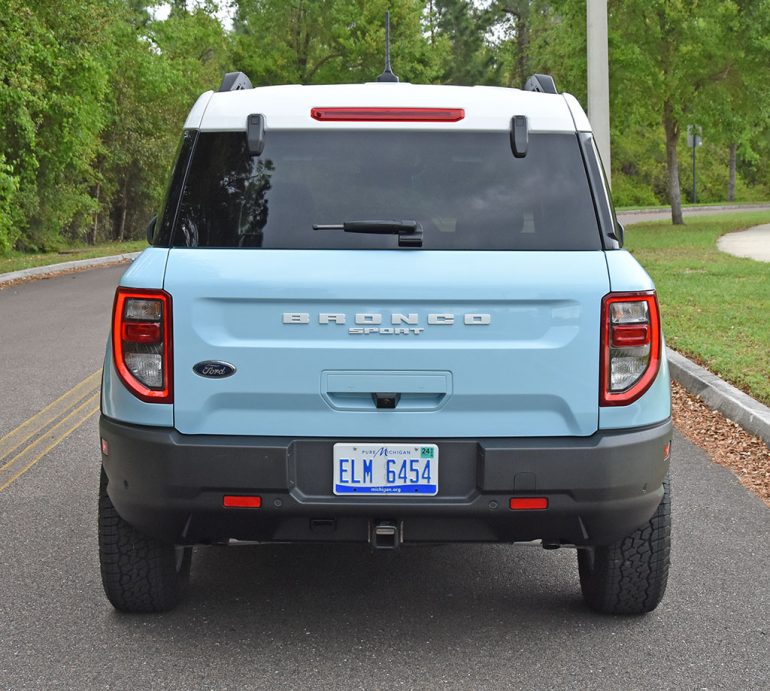 2023 ford bronco sport heritage limited rear