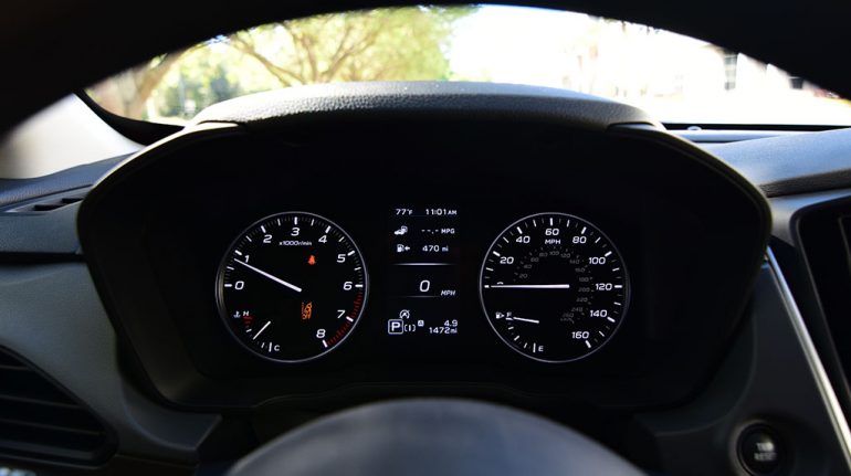 2024 subaru crosstrek premium gauge cluster