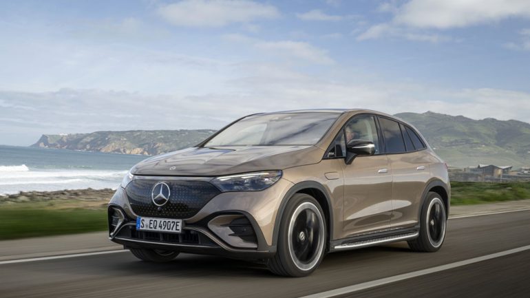 2023 Mercedes-Benz EQE SUV: Discovering the Vitality of Portugal with Electric Energy
