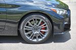 2023 infiniti q50 red sport 400 black opal wheel tire