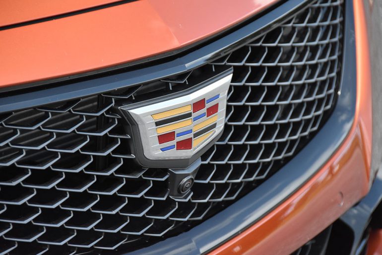 2023 cadillac ct5-v blackwing front badge
