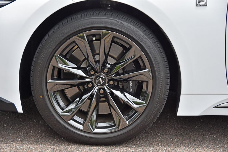 2023 lexus ls 500 awd f sport wheel tire