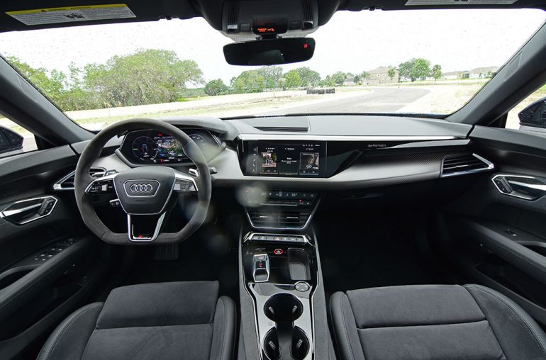 2023 audi rs e-tron gt dashboard