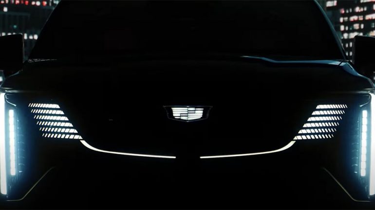 Electric Cadillac Escalade IQ Teased Ahead of August 9 Reveal