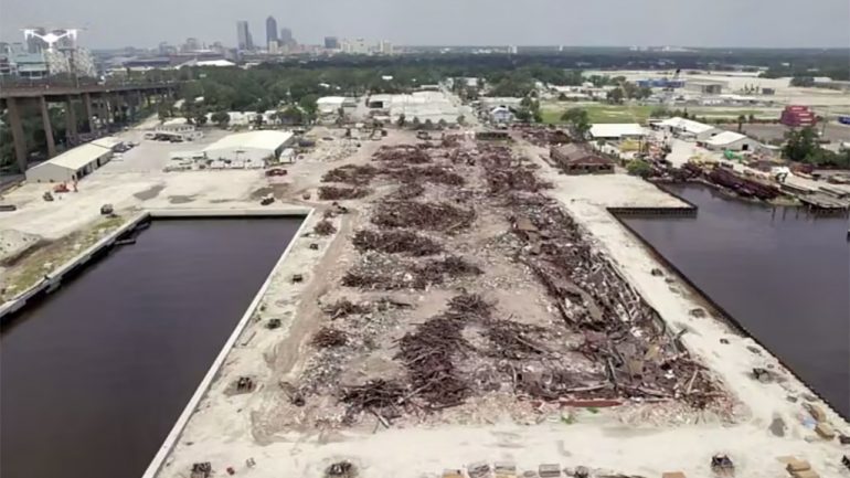 Historic Jacksonville, FL Ford Model A & Model T Plant Demolished to Make Way for Miami Shipyard Company