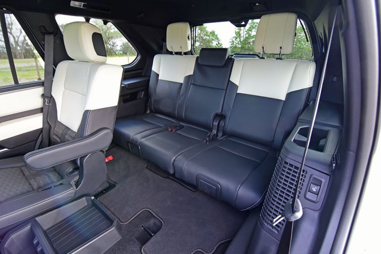 2023 toyota sequoia capstone 3rd row seats