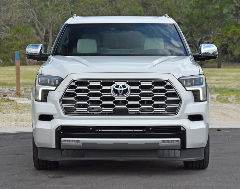 2023 toyota sequoia capstone front