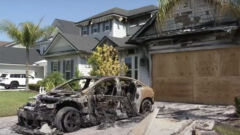 Lithium-Ion Battery Fire Risks in Vehicles Draw Concern and Hinder EV Progress