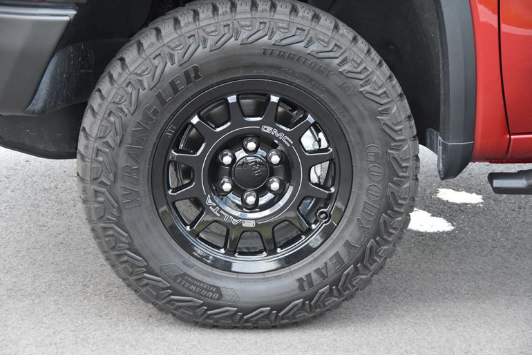 2023 gmc sierra 1500 at4x aev wheel tire