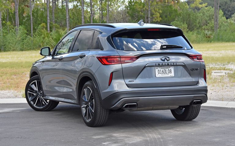 Qx50 Rear 2023 Infiniti QX50 Sport AWD Review & Test Drive : Automotive Addicts