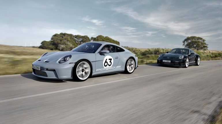 Porsche Introduces 6-Speed Manual-Only 911 S/T, The Lightest 992