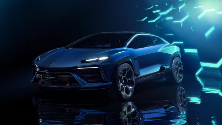 Lamborghini Lanzador Concept Previews Supercar Brand’s First EV