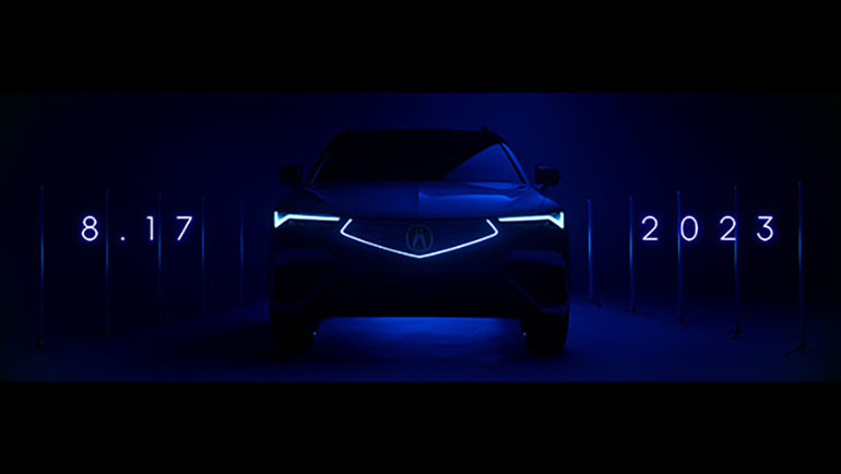 All-Electric 2024 Acura RDX to Make Debut August 17th As Brands First EV