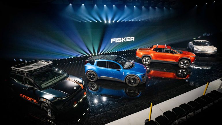 Fisker Unveils Electrifying Alaska Pickup, Ocean Force E, Pear, and Ronin During Their Product Vision Day
