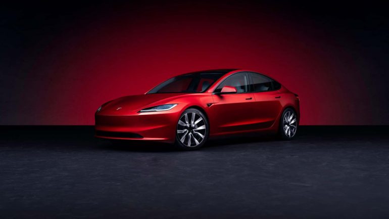Updated Tesla Model 3 Shows Up in Certain Markets