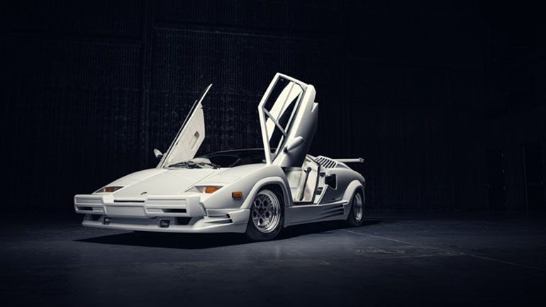 Wolf of Wall Street Lamborghini Countach 25th Anniversary Headed to Auction Block
