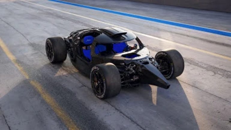Bugatti Bolide Stripped Down to Reveal Race Car Underpinnings