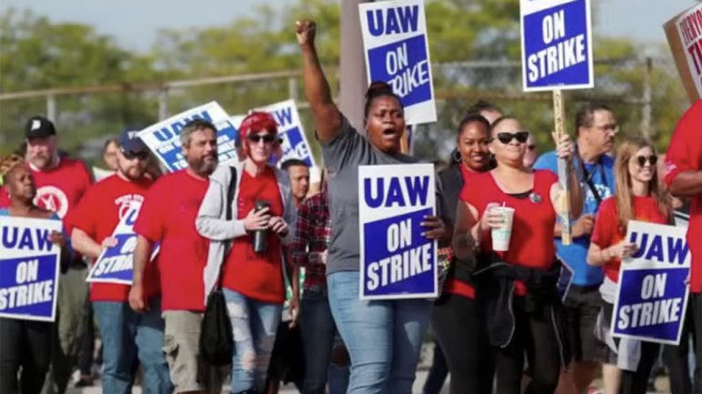 Historical UAW Strike Begins with Walkouts Involving 12,700 Workers at Detroit 3 Auto Plants