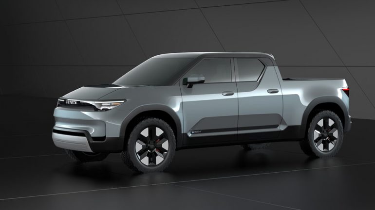 Toyota Unveils All-Electric EPU Concept Small Truck, Could Take on Ford Maverick