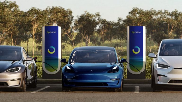 BP Orders $100 Million-Worth of Tesla Ultra-Fast EV Charging Units