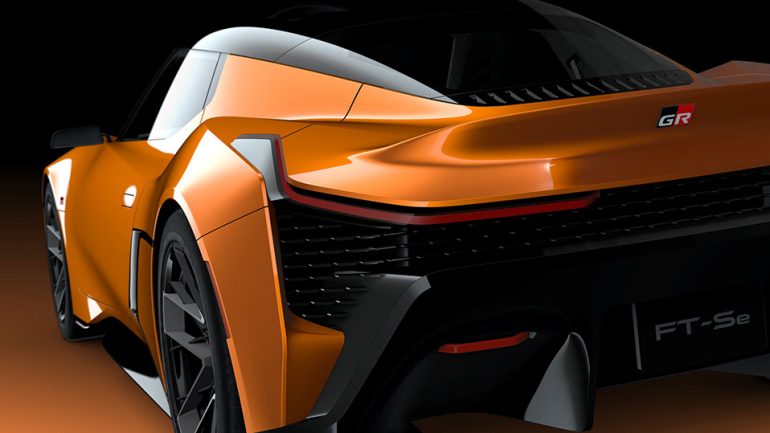 Toyota Teases FT-Se Concept Electric Sport Car
