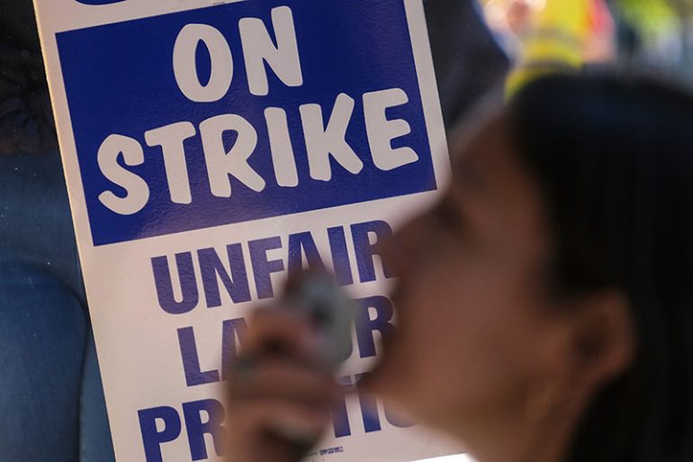 labor dispute UAW Strike layoffs