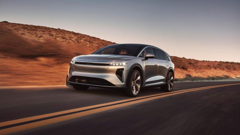 2025 Lucid Gravity SUV Introduced with up to 440-Mile Range and Under $80K Starting Price