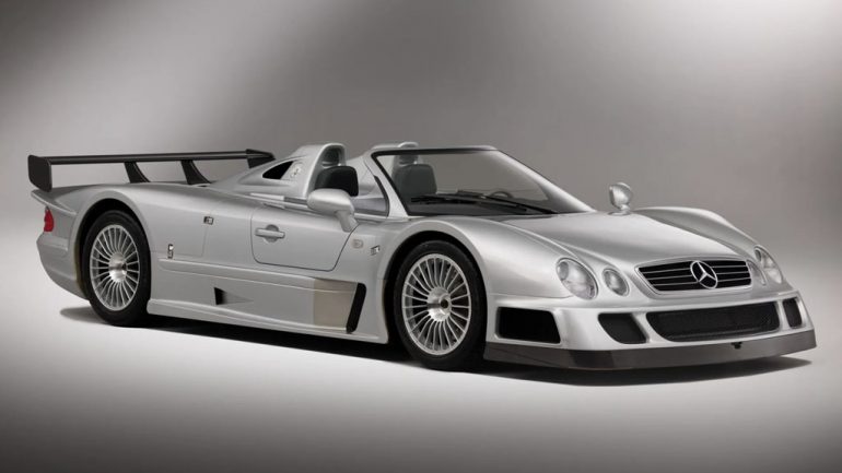 1 of 6 Mercedes-Benz CLK GTR Roadster Fetches Over $10 Million at Auction