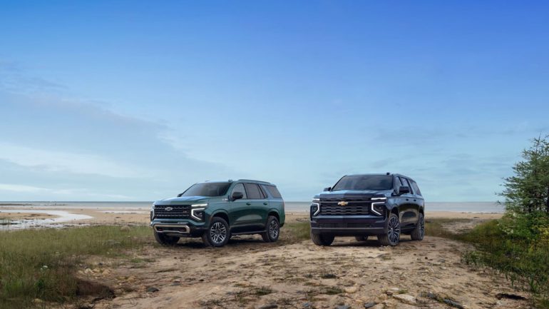 2025 Chevrolet Tahoe and Suburban Get Refreshing Improvements