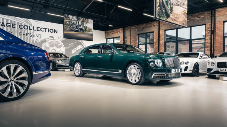 Final Bentley Mulsanne Finds Home at Heritage Collection
