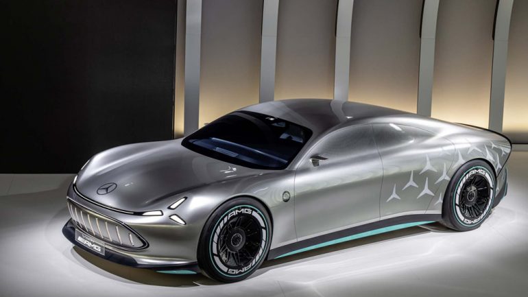 Mercedes Could have 1,000 Horsepower 4-door Electric Supercar in 2025