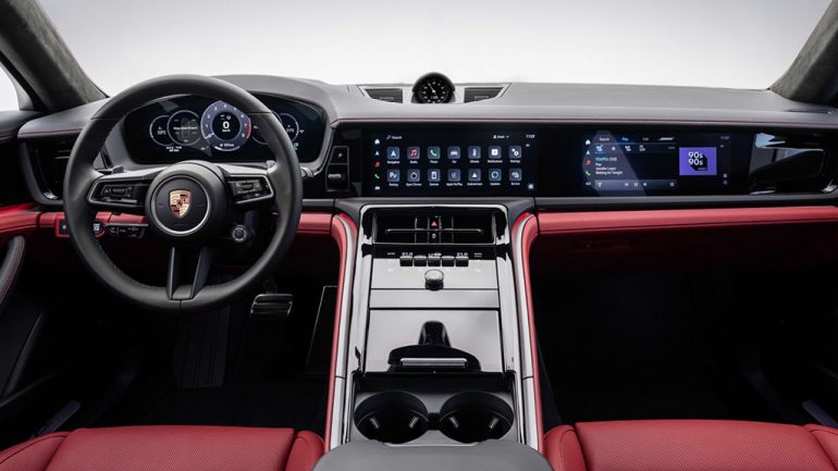 Next Porsche Panamera Interior Revealed with Screens Galore