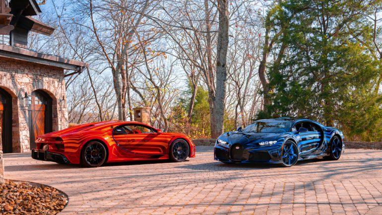 Matching Bugatti Chirons Showcase a Love Story of Creativity and Passion, and a Lot of Money