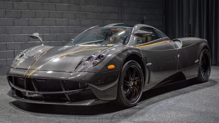 Wild Auction of the Week: 592-Mile 2014 Pagani Huayra Sells for $2.9 Million
