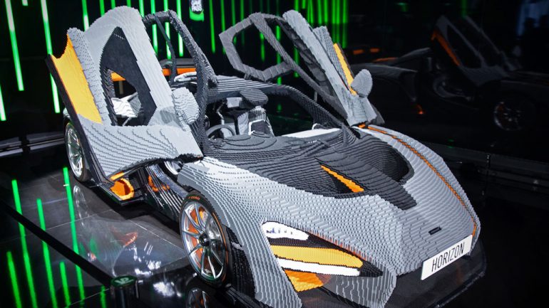 Witness the LEGO McLaren Senna Collaboration at the McLaren Technology Centre in Woking, England