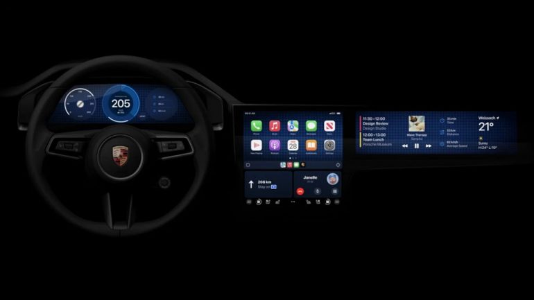 Next-Generation Apple CarPlay Teased via Aston Martin and Porsche Integrations
